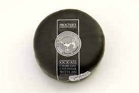 Kick-Ass Extra Mature Cheddar with Charcoal (200g)